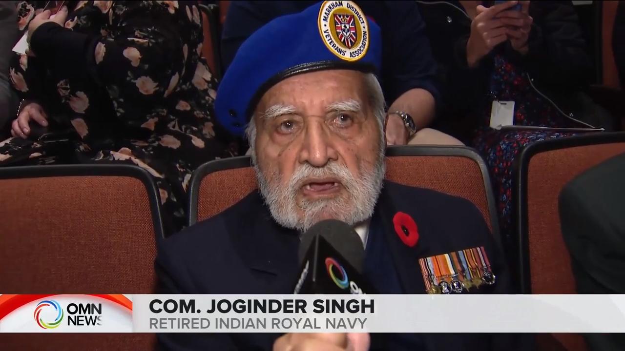 Markham Remembrance Day ceremony