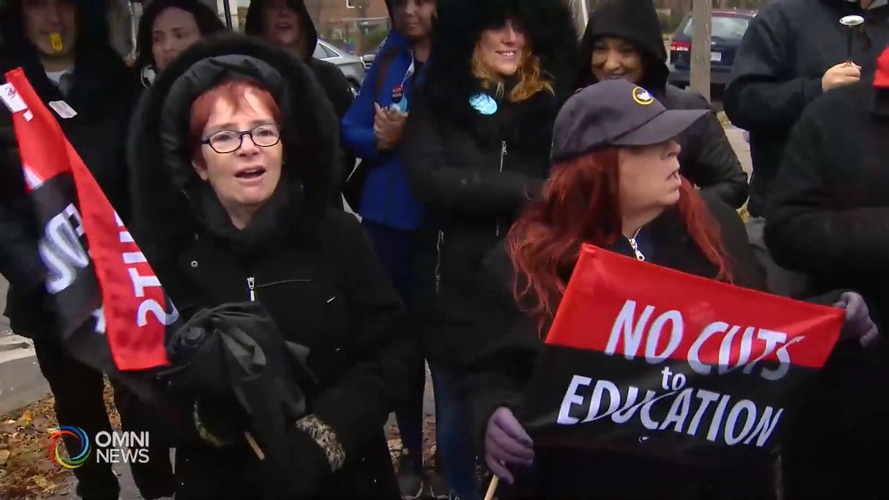 安省中学教师联盟工将发动罢课－ Nov 28, 2019