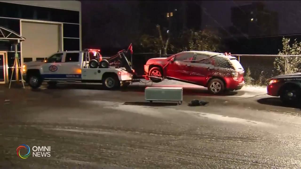 南安省入冬前首場降雪，駕駛者措手不及 -- Nov 07, 2019 (ON)