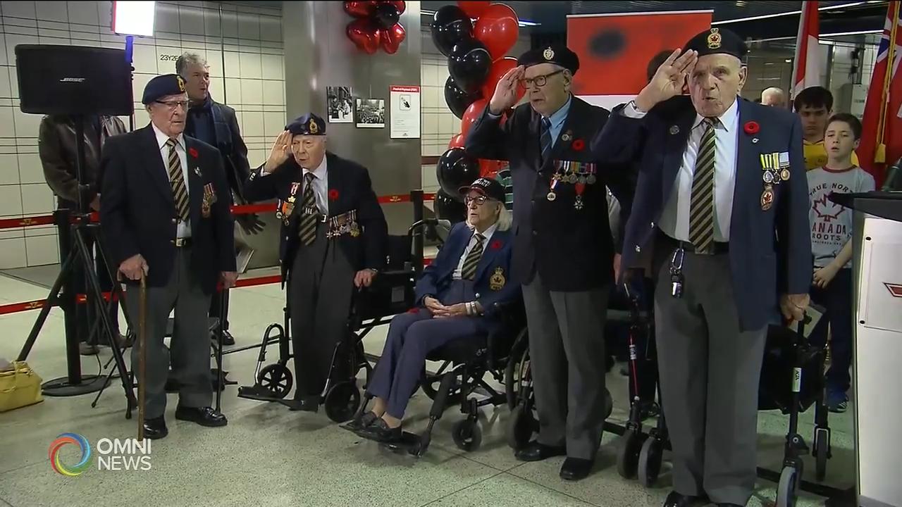 多倫多公車局集體默哀 -- Nov 11, 2019 (ON)