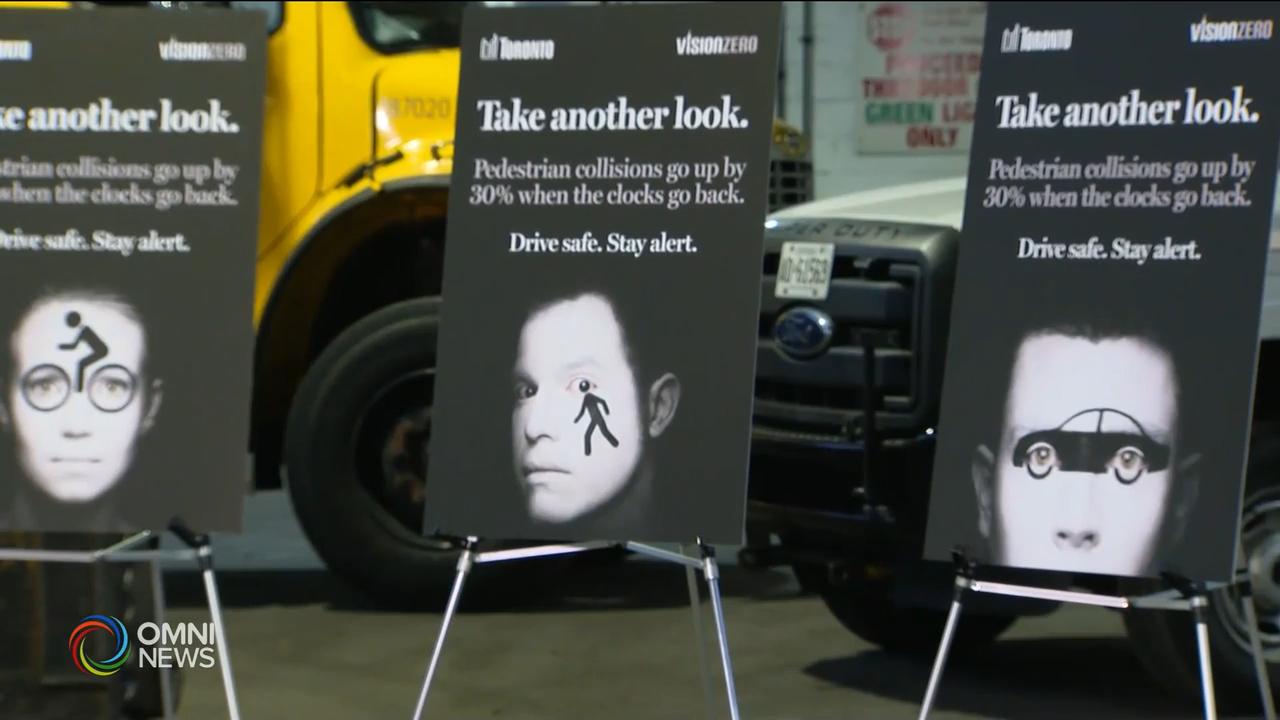 多倫多加強道路交通安全，迎接冬令時間 -- Nov 01, 2019 (ON)