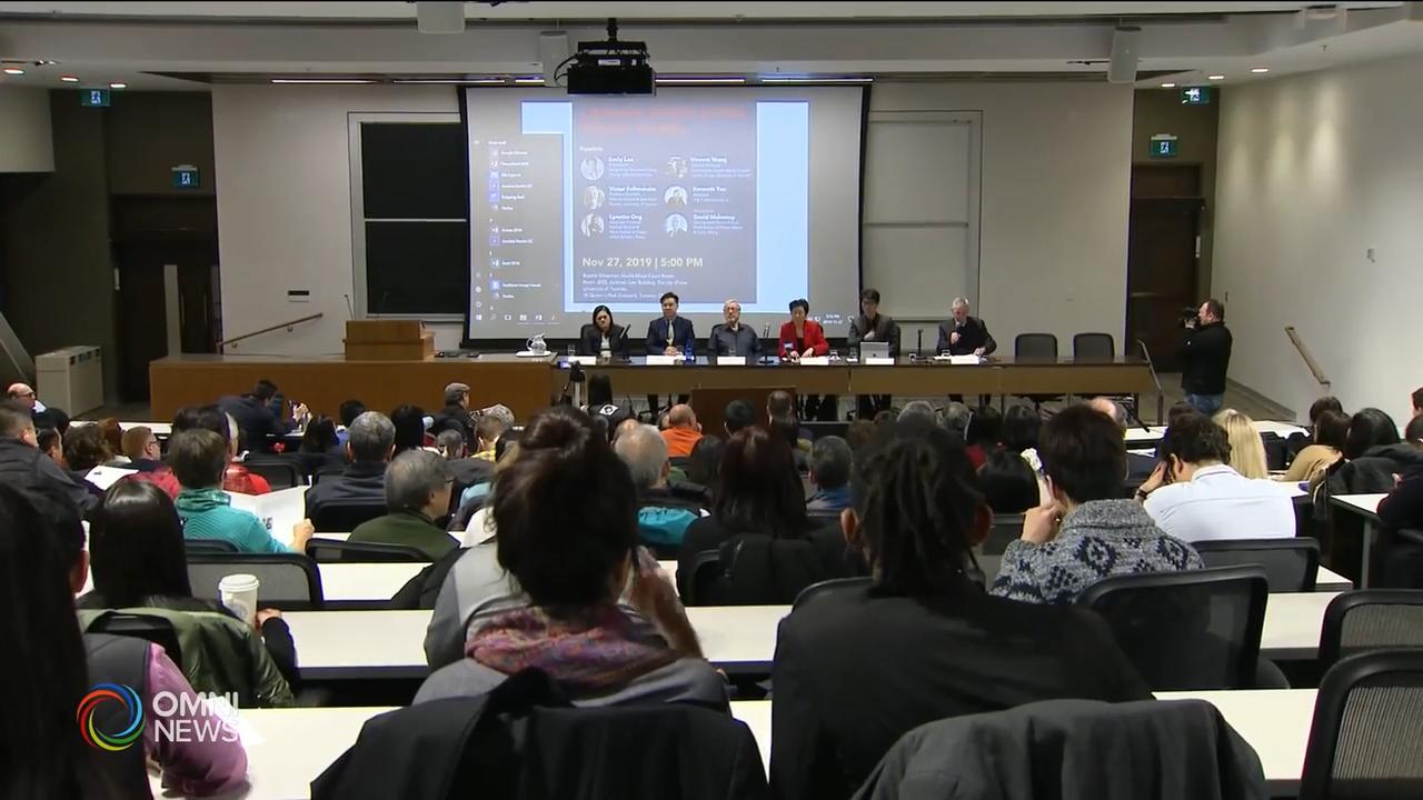 多倫多大學加港及加中關係研討論壇 -- Nov 28, 2019 (ON)