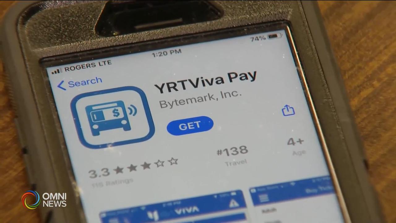 約克區公車局將全面停售紙質車票 -- Nov 13, 2019 (ON)