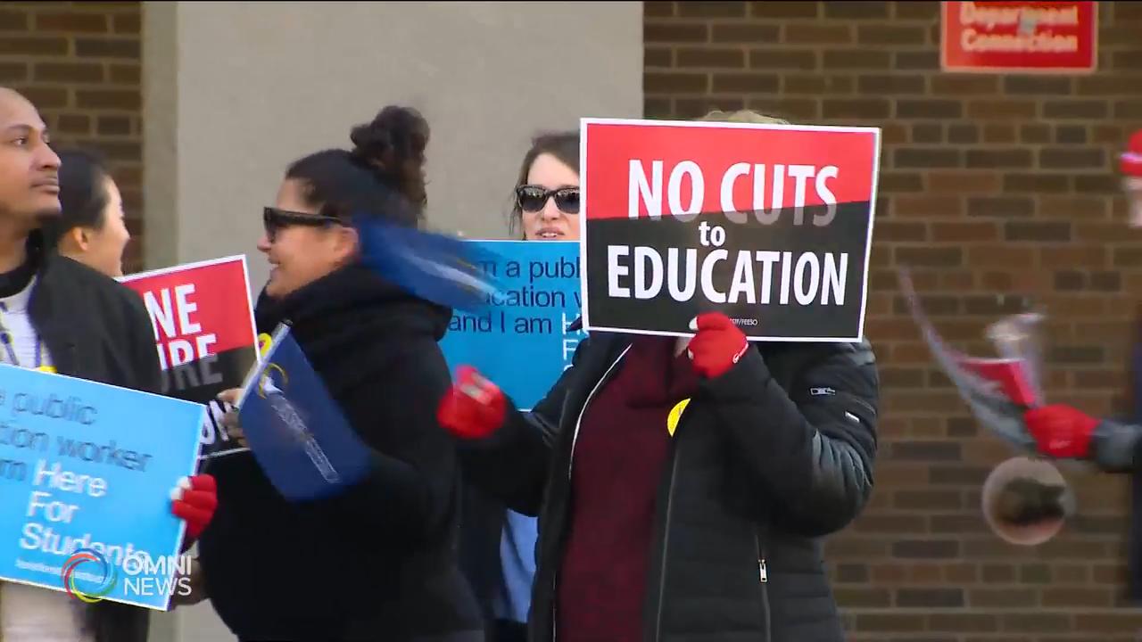 公立中小學教師今日起按章工作 -- Nov 26, 2019 (ON)