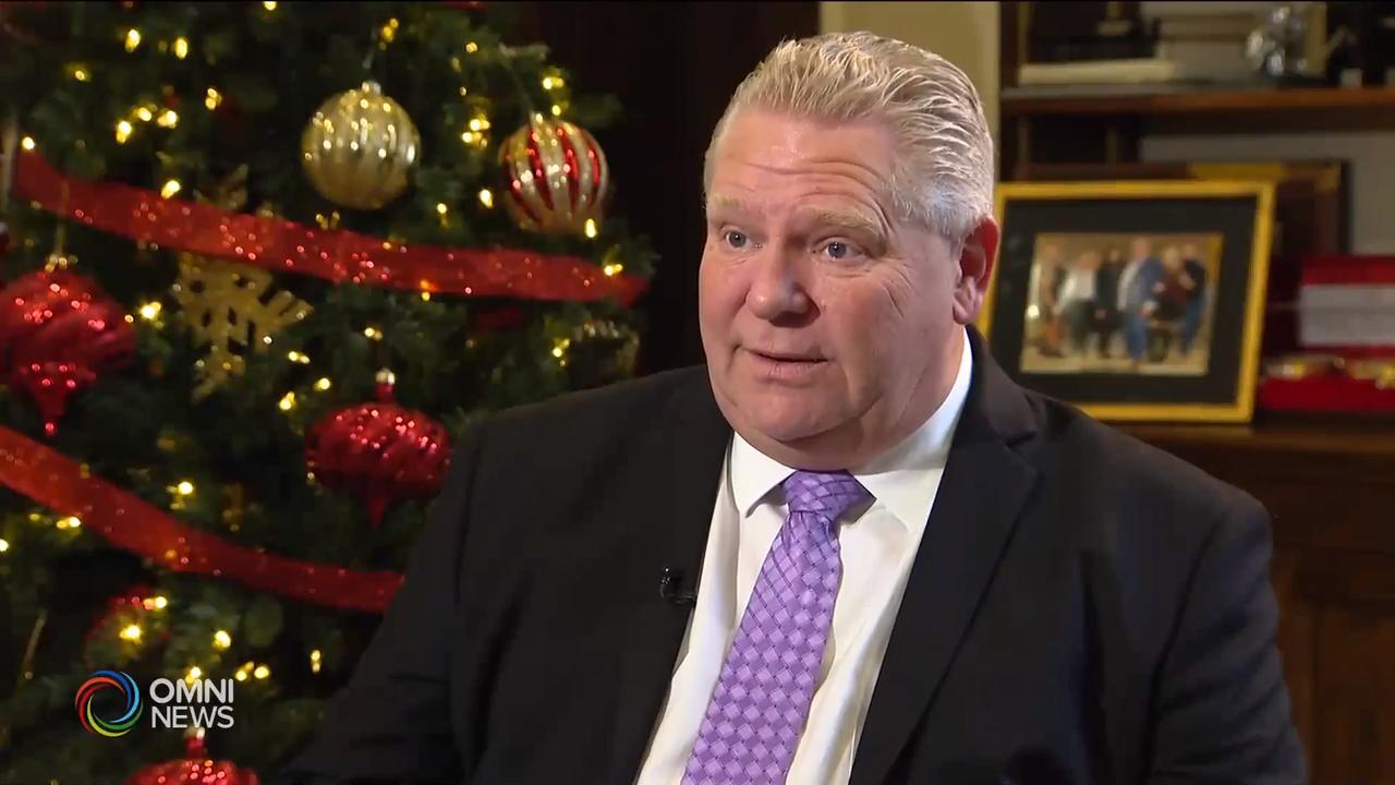 Premier Doug Ford on 2019