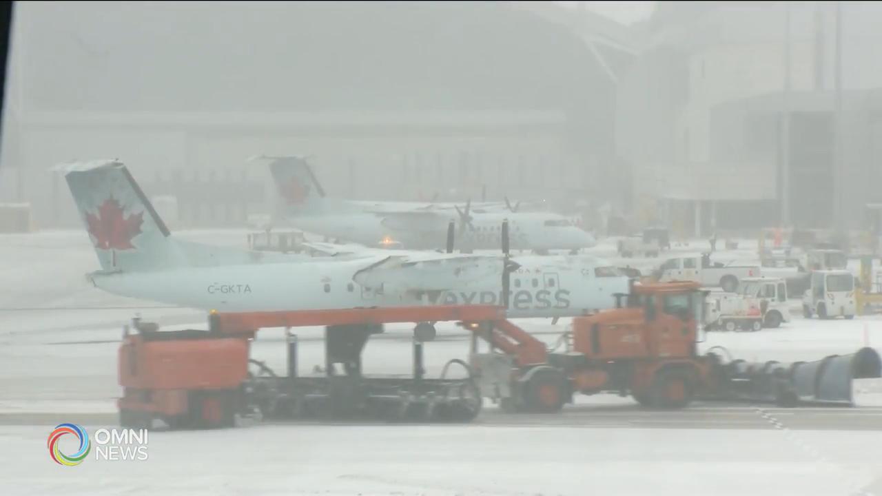 入冬前再降冰雪，道路及機場大受影響 -- Dec 02, 2019 (ON)
