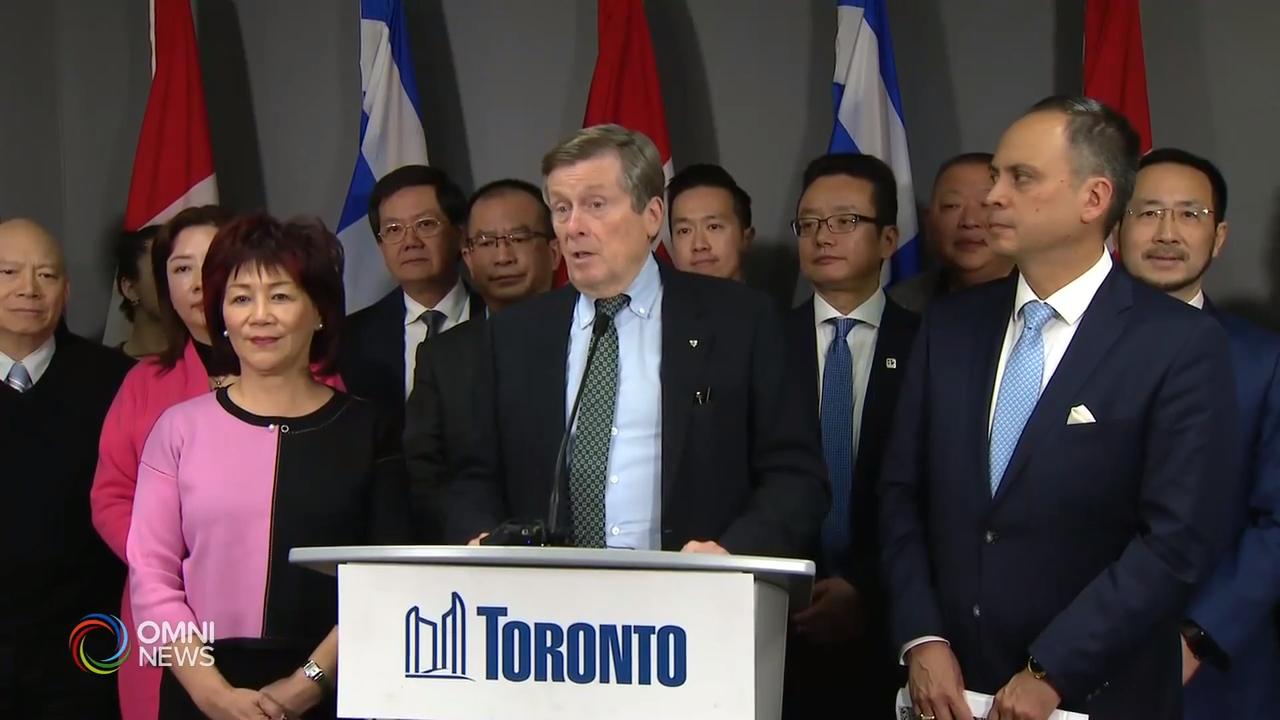 多伦多市长会见华商讨论振兴经济－ Nov 29, 2019
