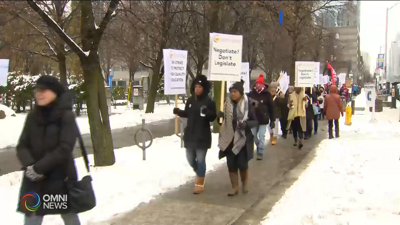 安省公校中學教師, 22年來首次罷工 -- Dec 04,2019 (ON)