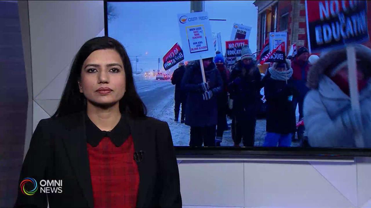 OSSTF's 3rd One day strike. Teachers want Ford Government to reverse Education Cuts