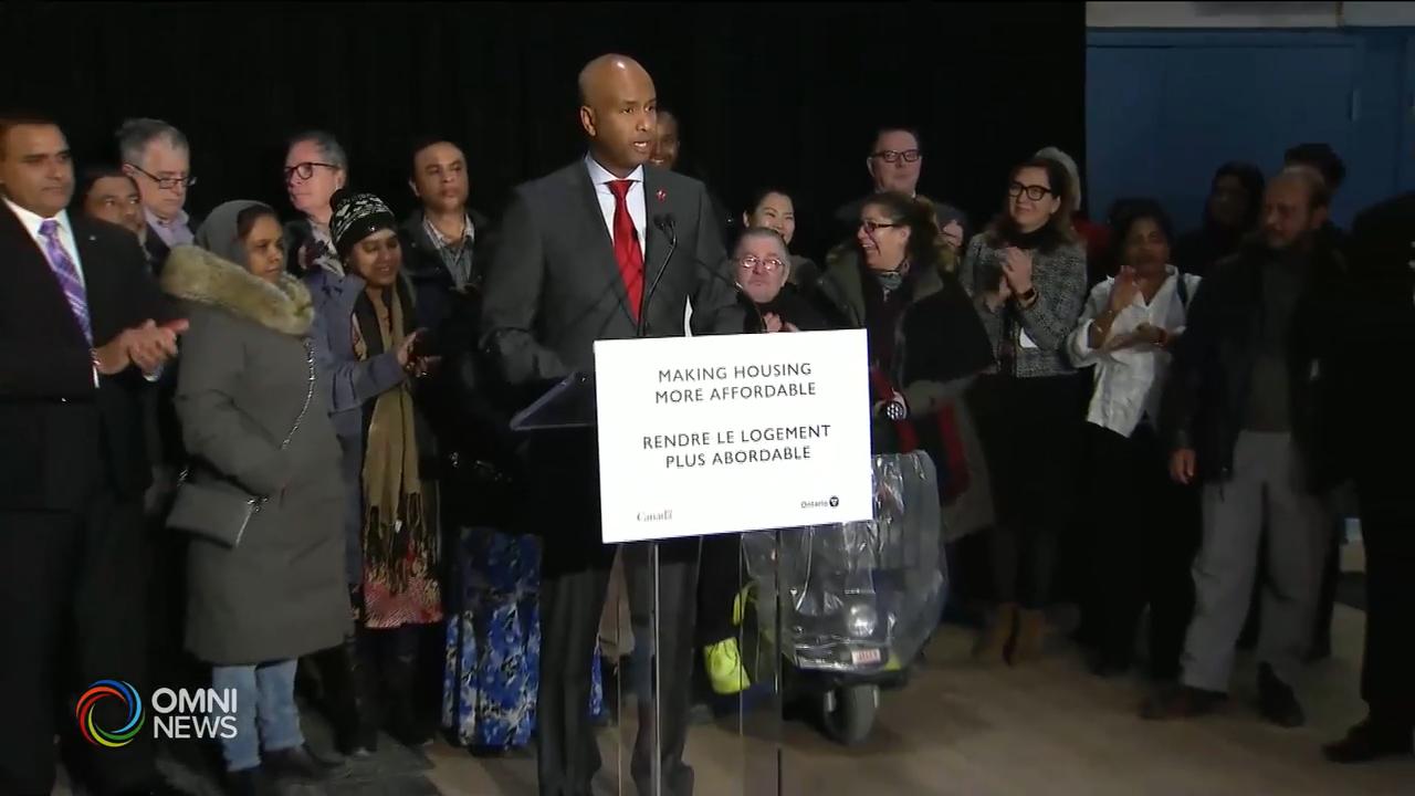 安省與聯邦政府達成十年房屋福利協議 -- Dec 19, 2019 (ON)