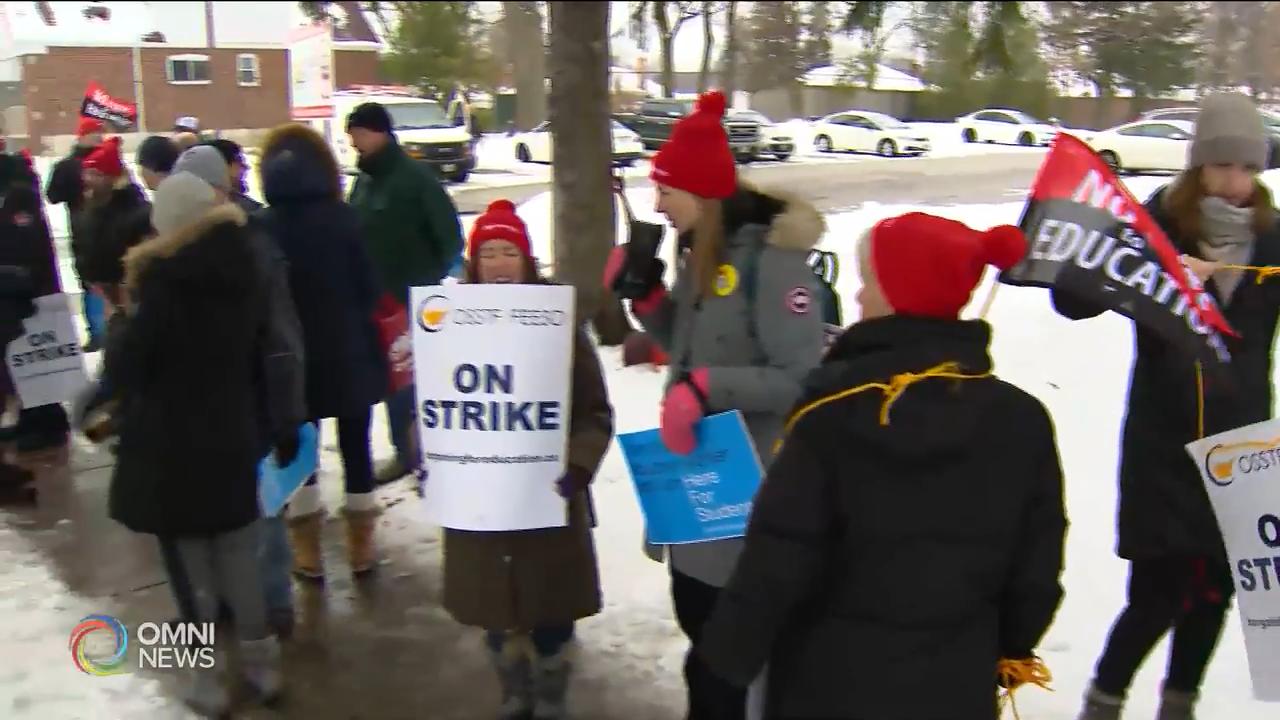 中學教師如期明日罷課，多倫多教育局宣佈關校 -- Dec 10, 2019 (ON)