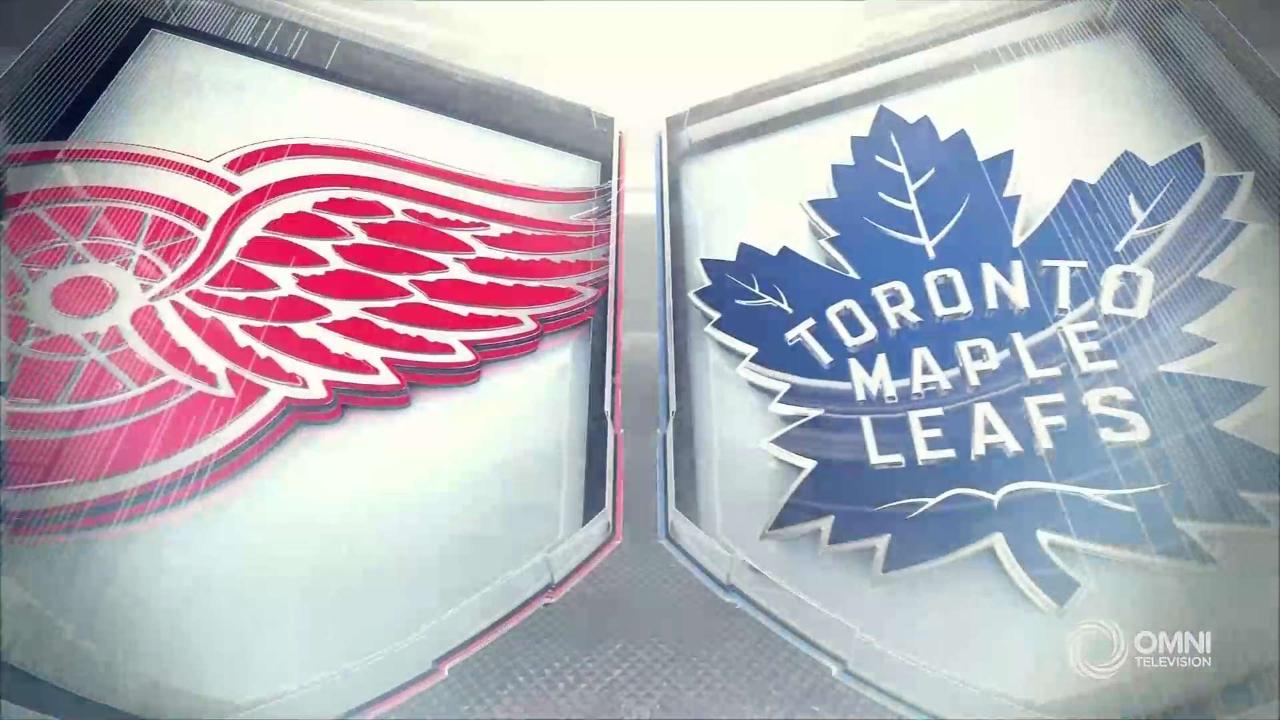 HIGHLIGHTS| Red Wings vs. Maple Leafs  - Dec 21 2019