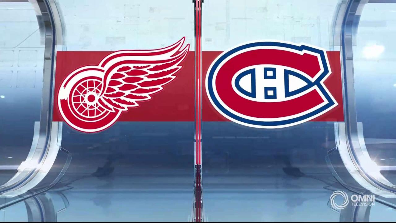 HIGHLIGHTS | Red Wings vs. Canadiens - Dec 14 2019