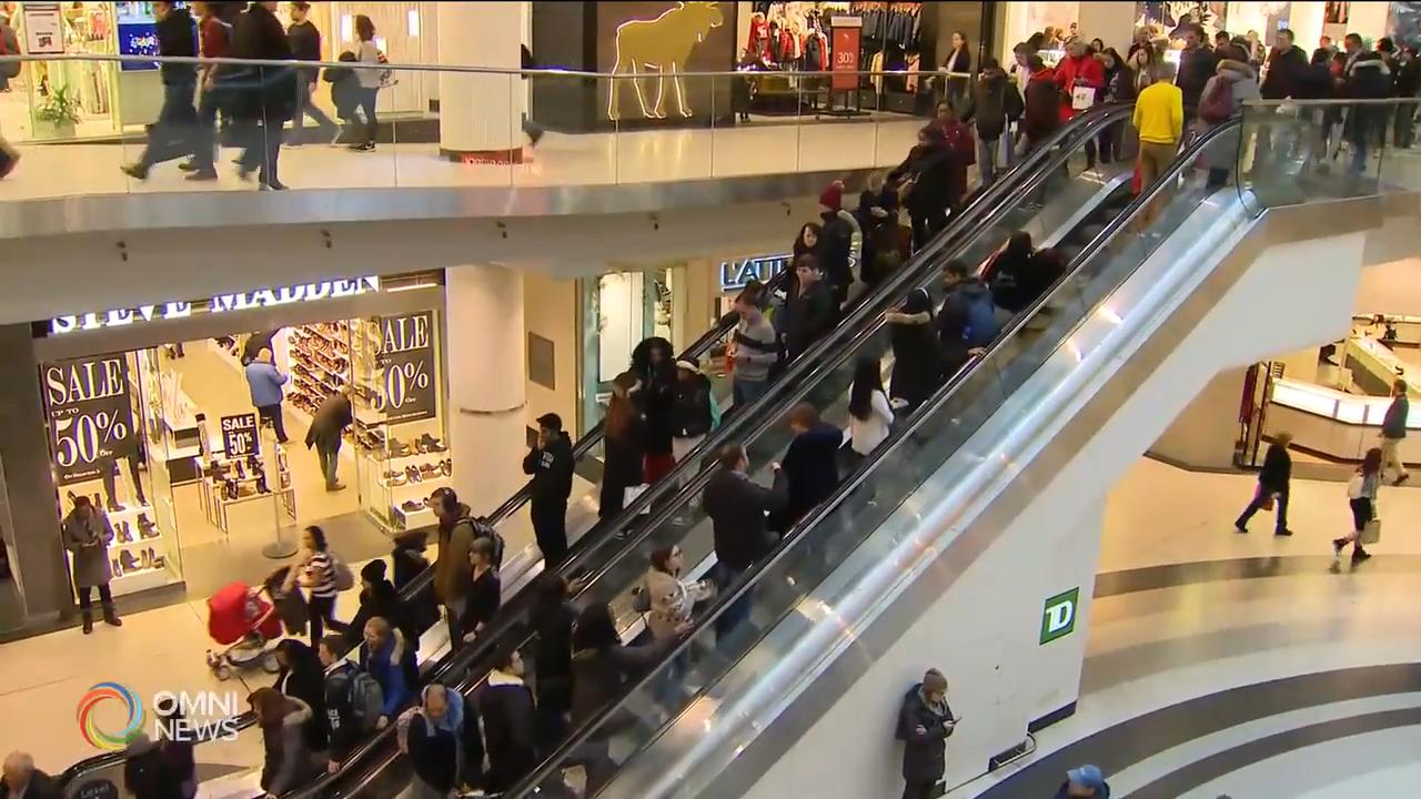 聖誕節前購禮物, 商場人山人海 -- Dec 20, 2019 (ON)