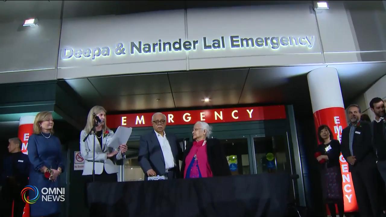 士嘉堡醫療聯網獲歷來最大額單筆捐款 -- Dec 05, 2019 (ON)