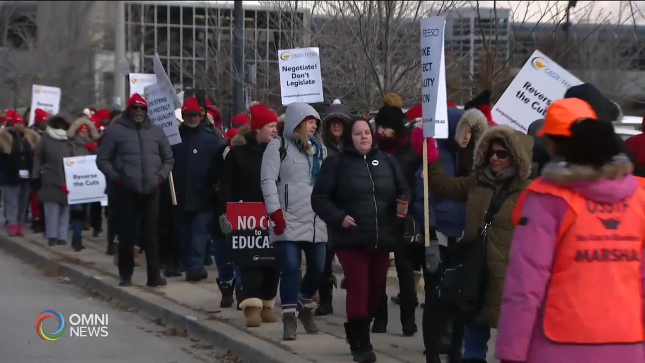 安省中學教師將在下周三再罷課一日 -- Dec 13, 2019 (ON)
