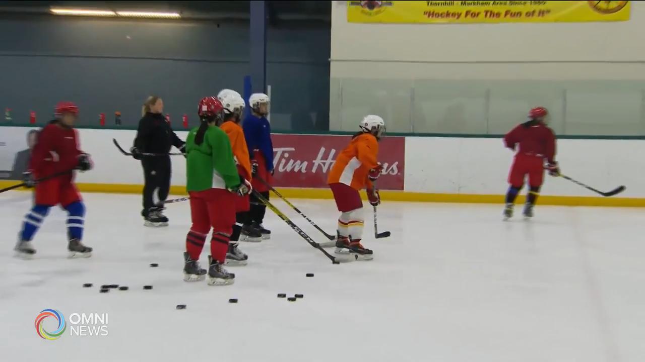 中國國家女子冰球隊到多倫多集訓 -- Dec 02, 2019 (ON)