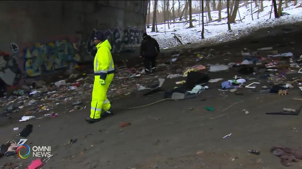 市府清拆露宿者違法帳篷被關注組織質疑 -- Jan 07, 2020 (ON)