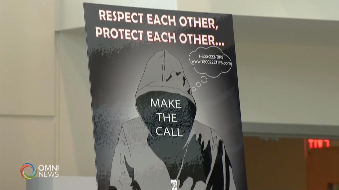 约克区灭罪热线重点打击校园欺凌－ Jan 23, 2020