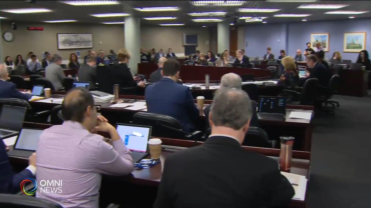 多市預算委員會審議大專學生地鐵月票加價 -- Jan 16, 2020 (ON)