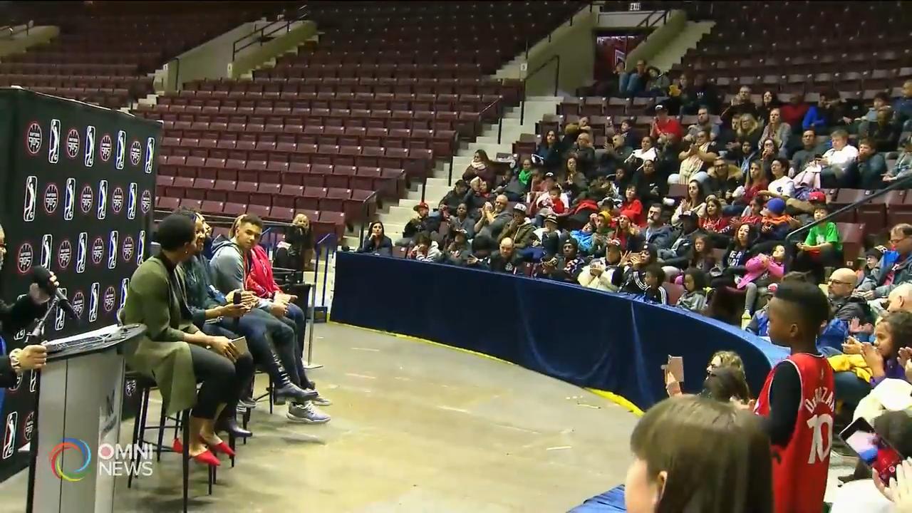 Raptors 905球員鼓勵年輕一代要有夢想 -- Jan 02, 2020 (ON),