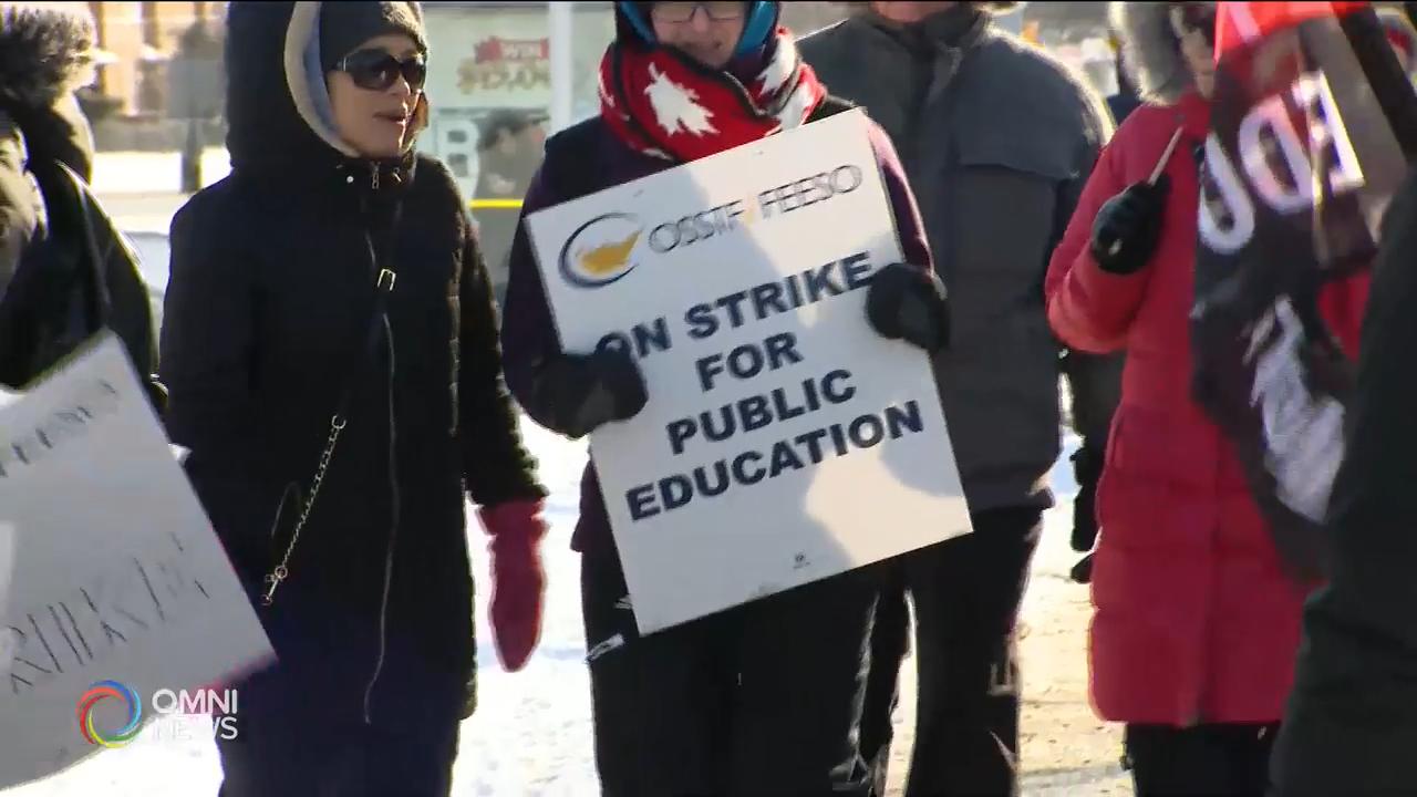 四大教師工會發動工潮 -- Jan 13, 2020 (ON)