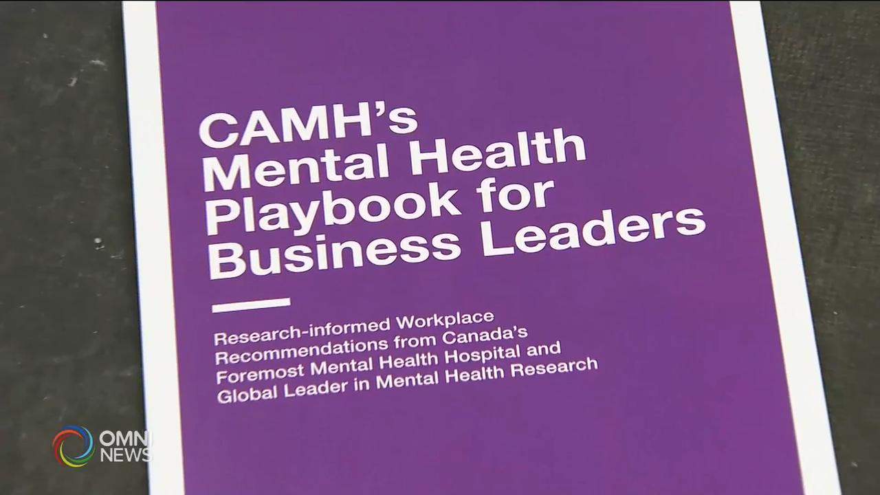 專家建議企業制定員工精神健康策略 -- Jan 23, 2020 (ON)