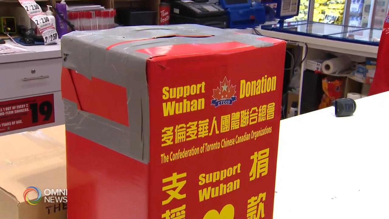 华人社团捐款，援助中国对抗肺炎－ Jan 28, 2020