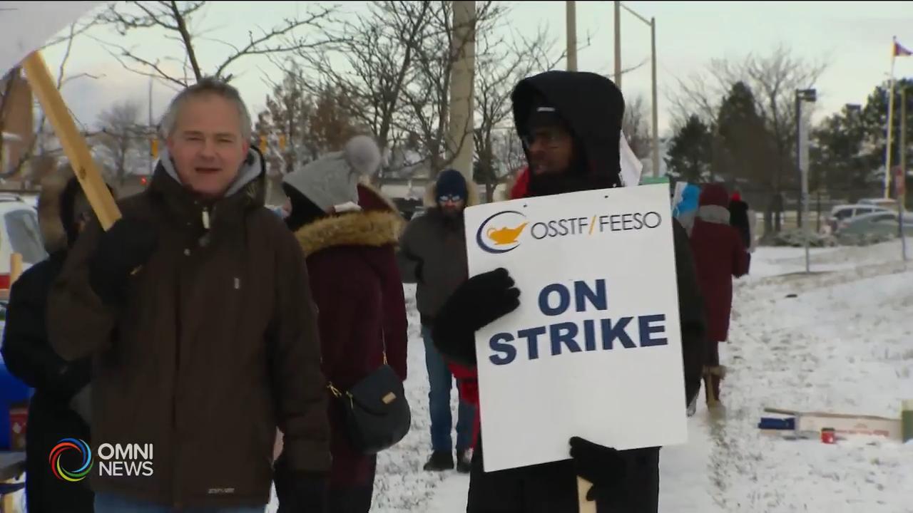 安省教師工潮升溫，再有工會加入工業行動 -- Jan 08, 2020 (ON)