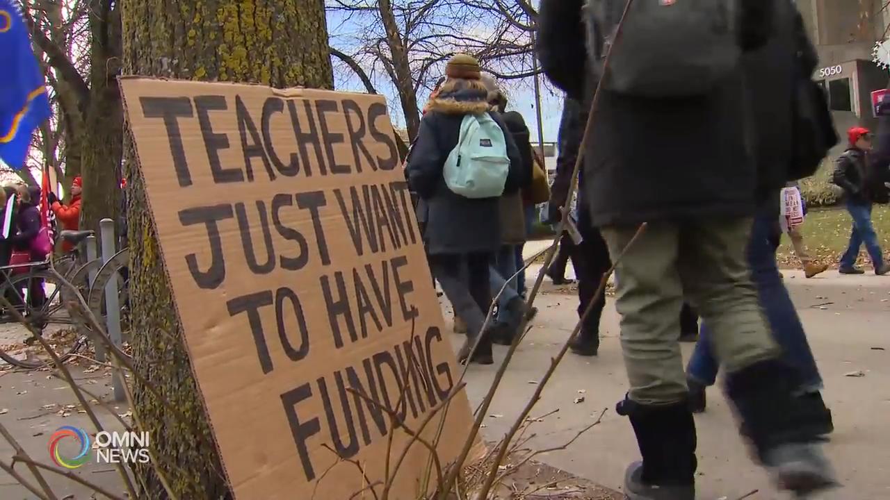 安省教师抗议行动越演越烈 – Jan 10, 2020