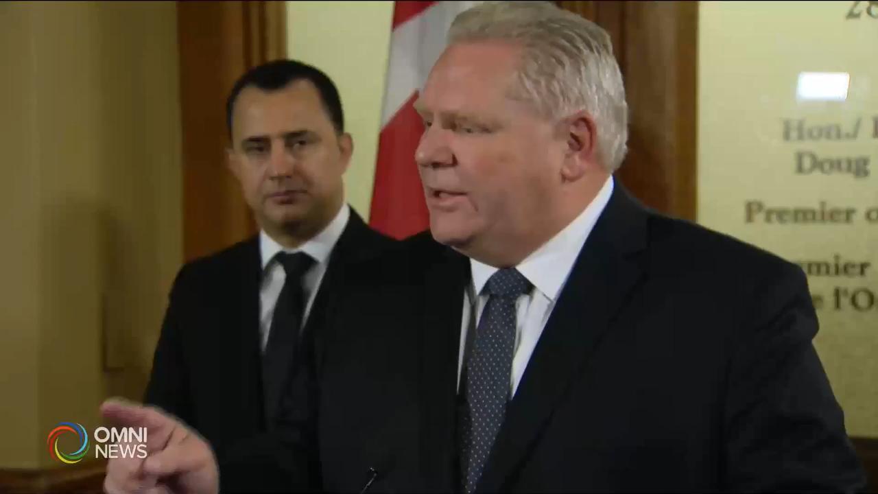 省長批評工會領袖，是教師工潮罪魁禍首 -- Jan 16, 2020 (ON)