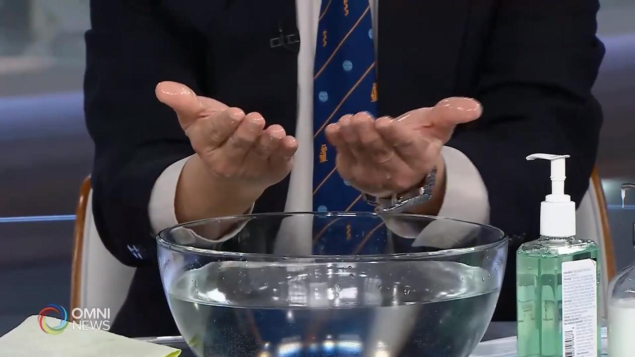醫生示範正確洗手及戴口罩方式 — Jan 27, 2020 (ON)