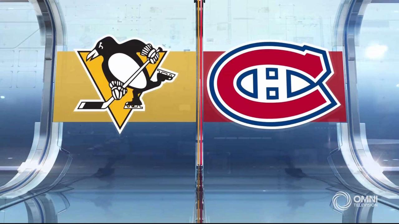 Pittsburgh vs Montreal Highlights - Jan 4, 2020