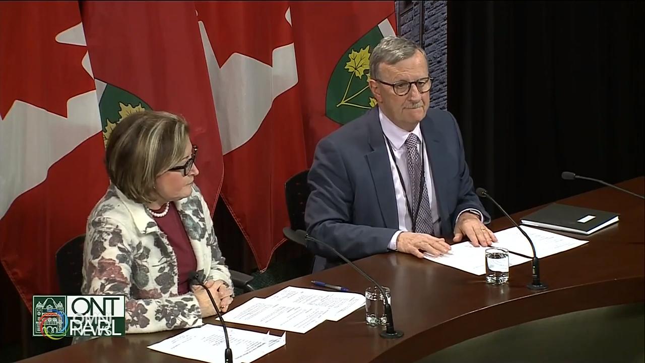 安省疫情嚴格受控，兩名確診患者病情穩定 - Jan 30, 2020 (ON)
