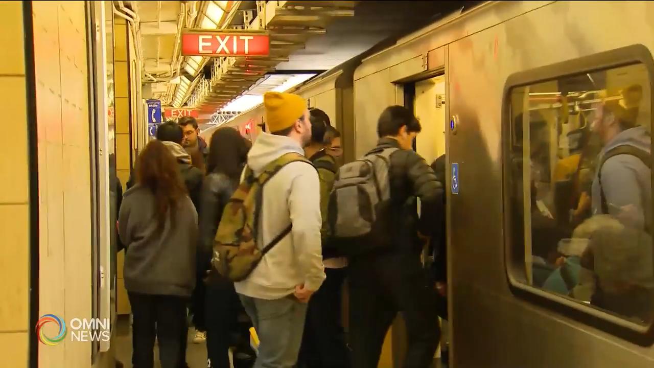 地鐵内空氣微粒含量明顯高於室外 -- Jan 07, 2020 (ON)