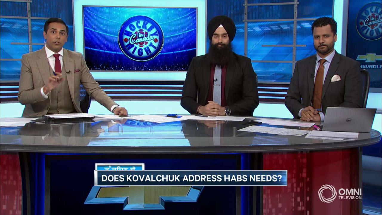 TU REHNDE - Does Kovalchuk Address Habs Need