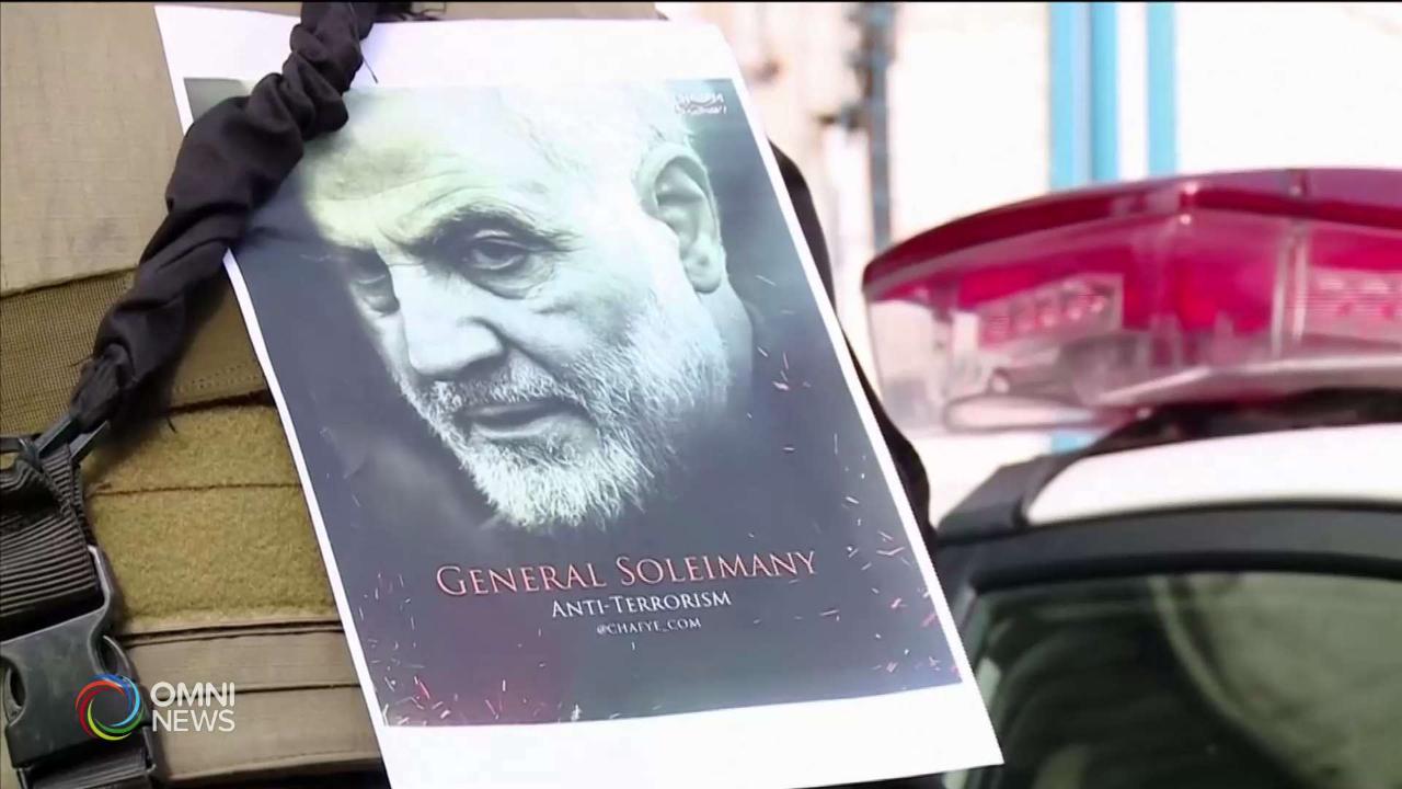 Toronto protests for Iran