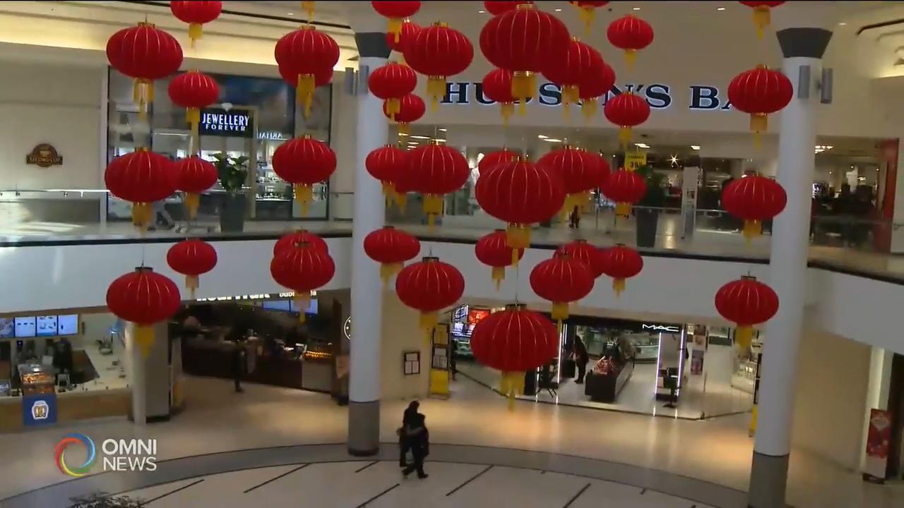 大型主流商場亦慶祝農曆新年 -- Jan 24, 2020 (ON)