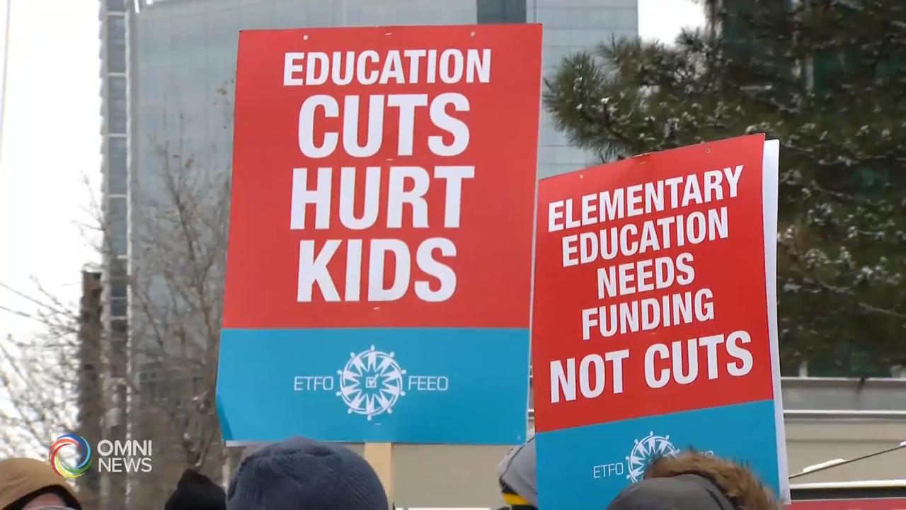 安省法語教師，下星期四全省大罷工 - Feb 07, 2020 (ON)