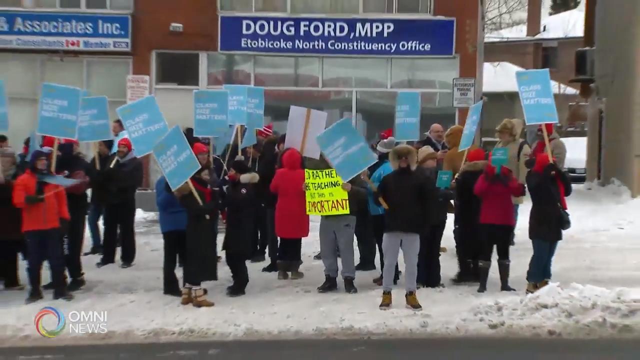 安省四大教师工会全省统一罢工－ Feb 20, 2020