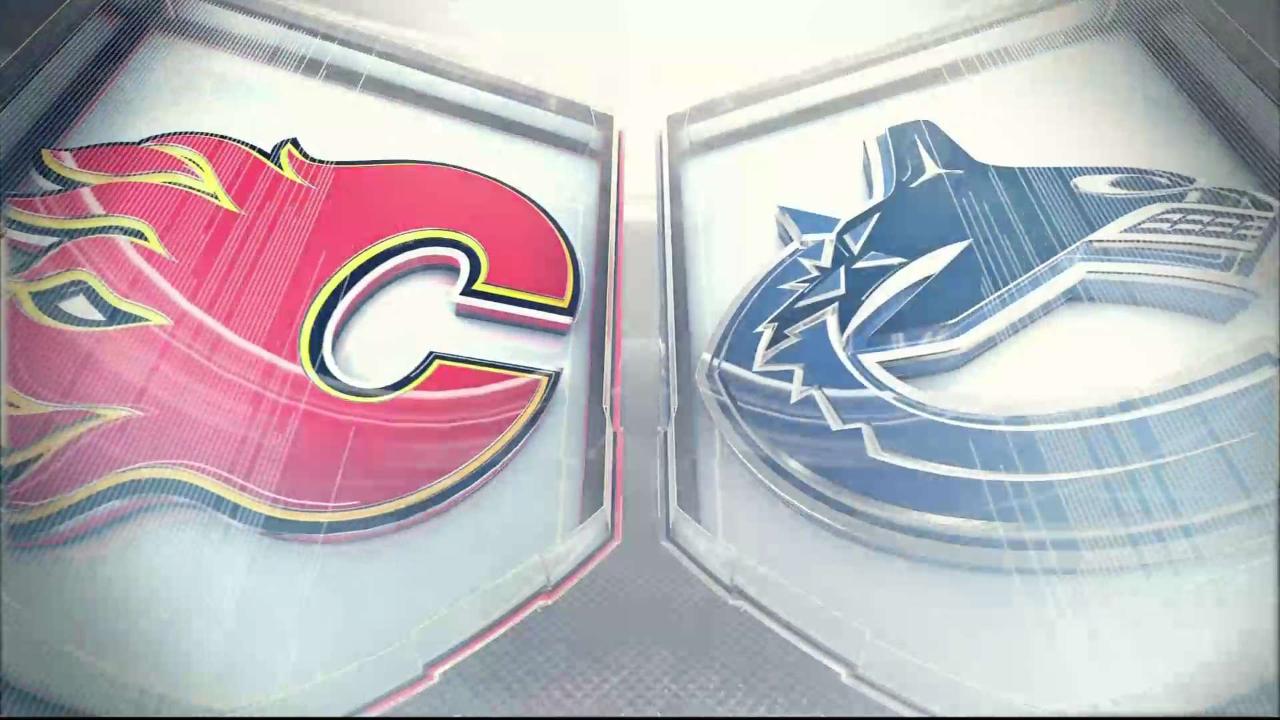 Highlights - Flames vs. Canucks