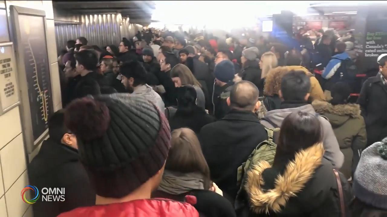 地鐵1號線工程車脫軌, 服務暫停近七小時 -- Feb 13, 2020 (ON)