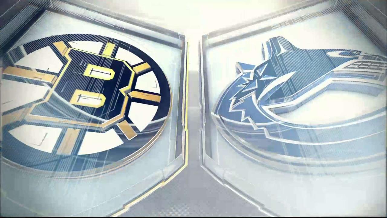 HIGHLIGHTS |  Bruins vs. Canucks - Feb 22 2020