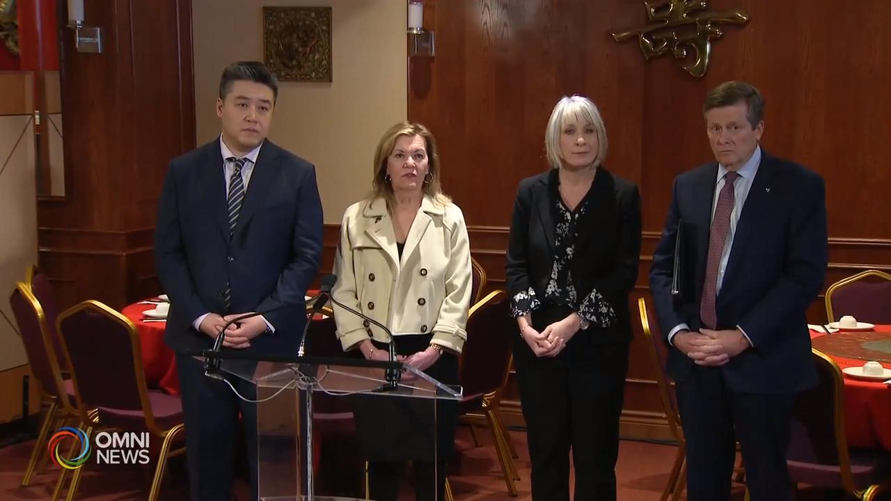 三级政府官员联合表达对华人社区的支持－ Feb 11, 2020