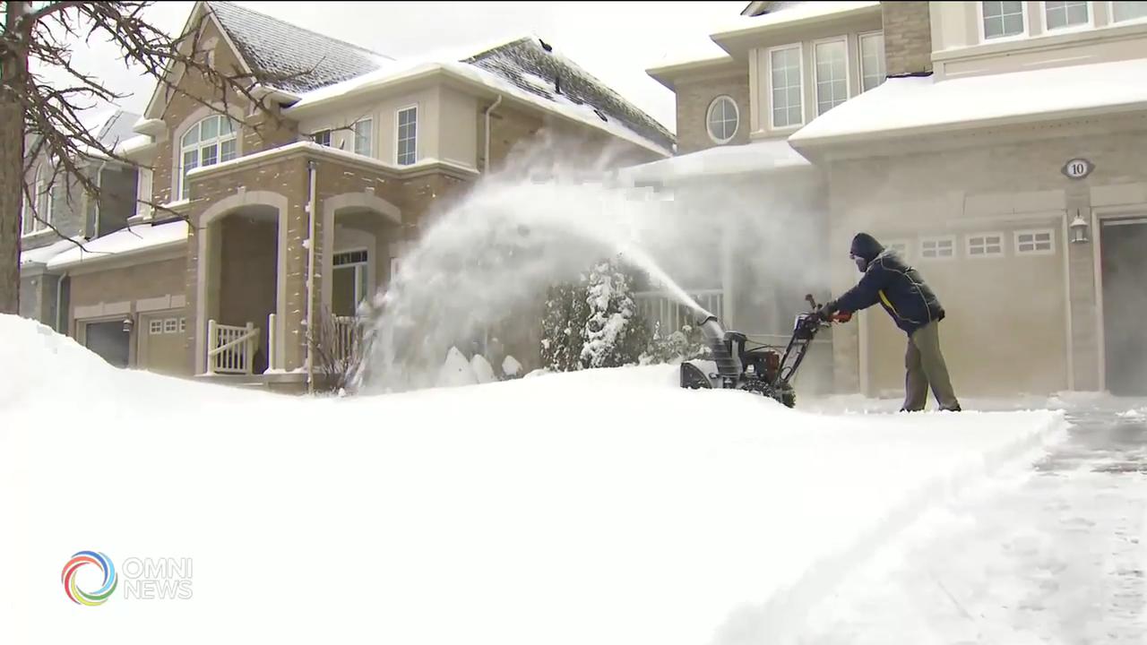 入冬以來嚴重雪暴，積雪超過20厘米 -- Feb 27, 2020 (ON)，