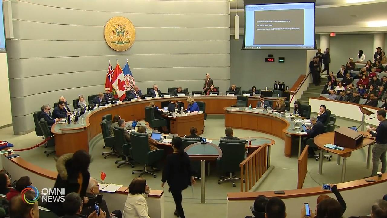 万锦市否决禁止悬挂外国国旗的动议－ Feb 12, 2020