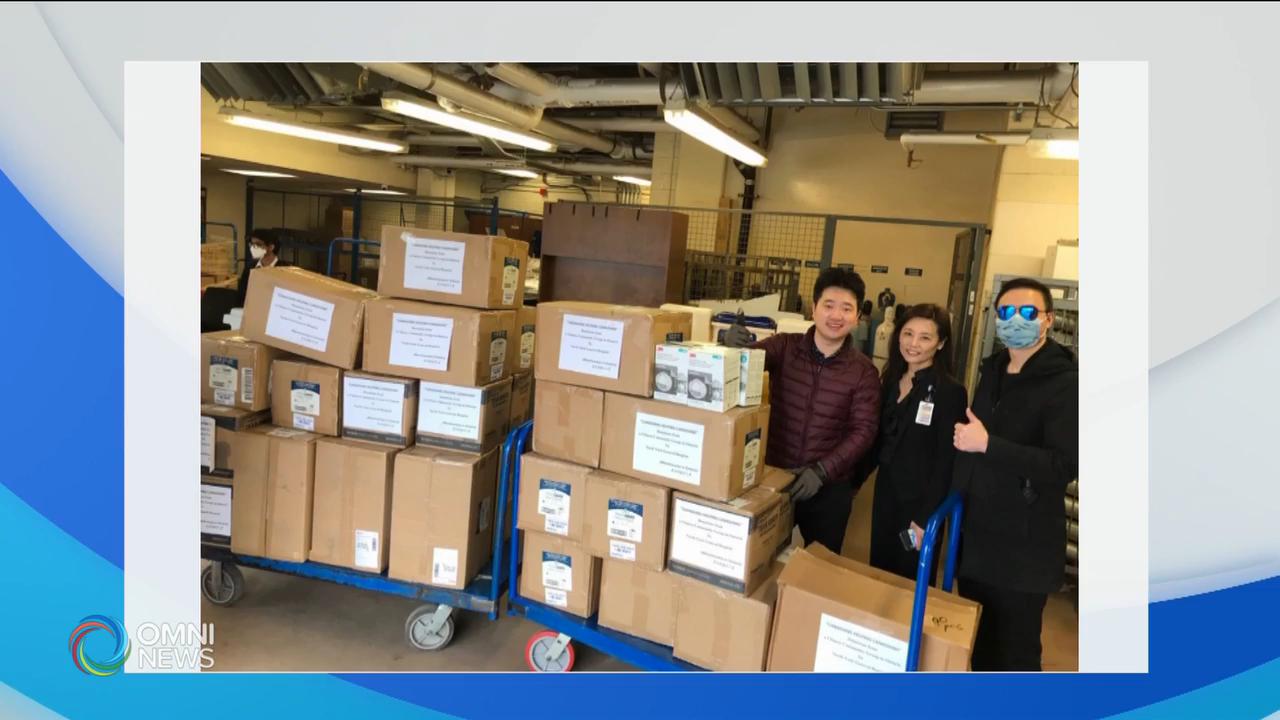 本地多個社區團體率先捐款及捐贈物資 -- Mar 25, 2020 (ON)