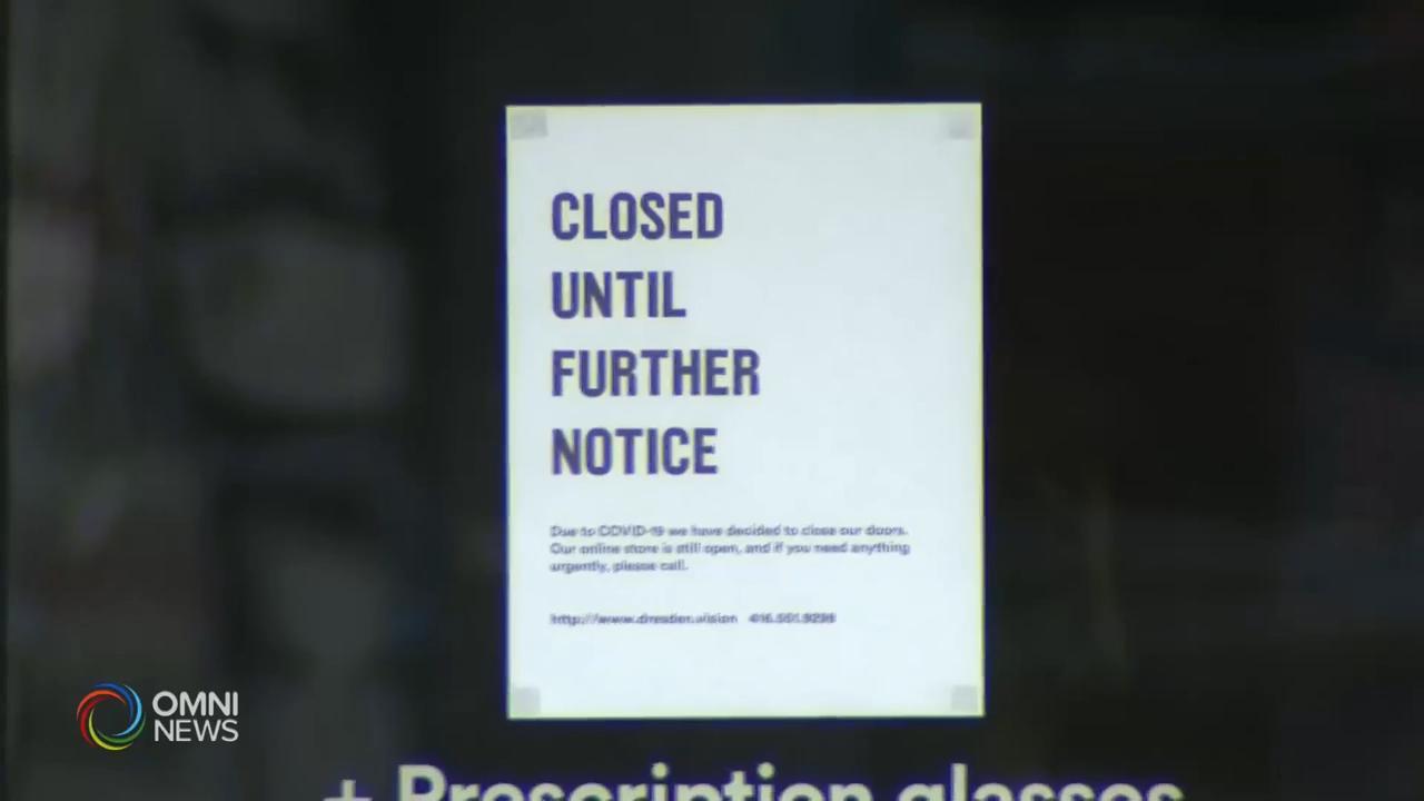 非必要服务禁令午夜后生效 — Mar 24, 2020 (ON)