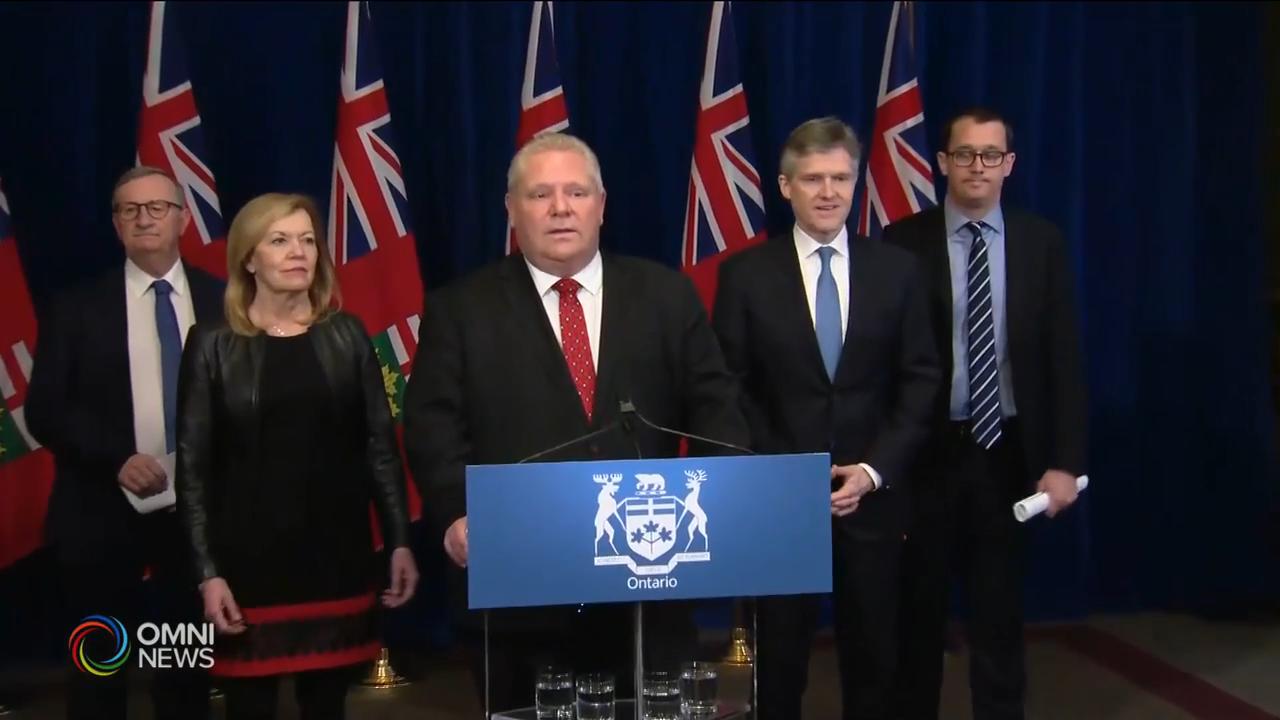 省府修訂勞工法，加強疫情下工作保障 -- Mar 16, 2020 (ON)