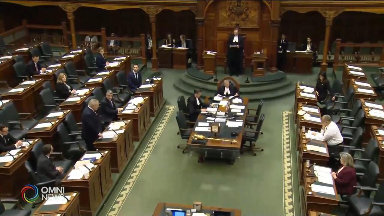 省議會召開緊急會議，通過保護勞工特別法案 -- Mar 19, 2020 (ON)